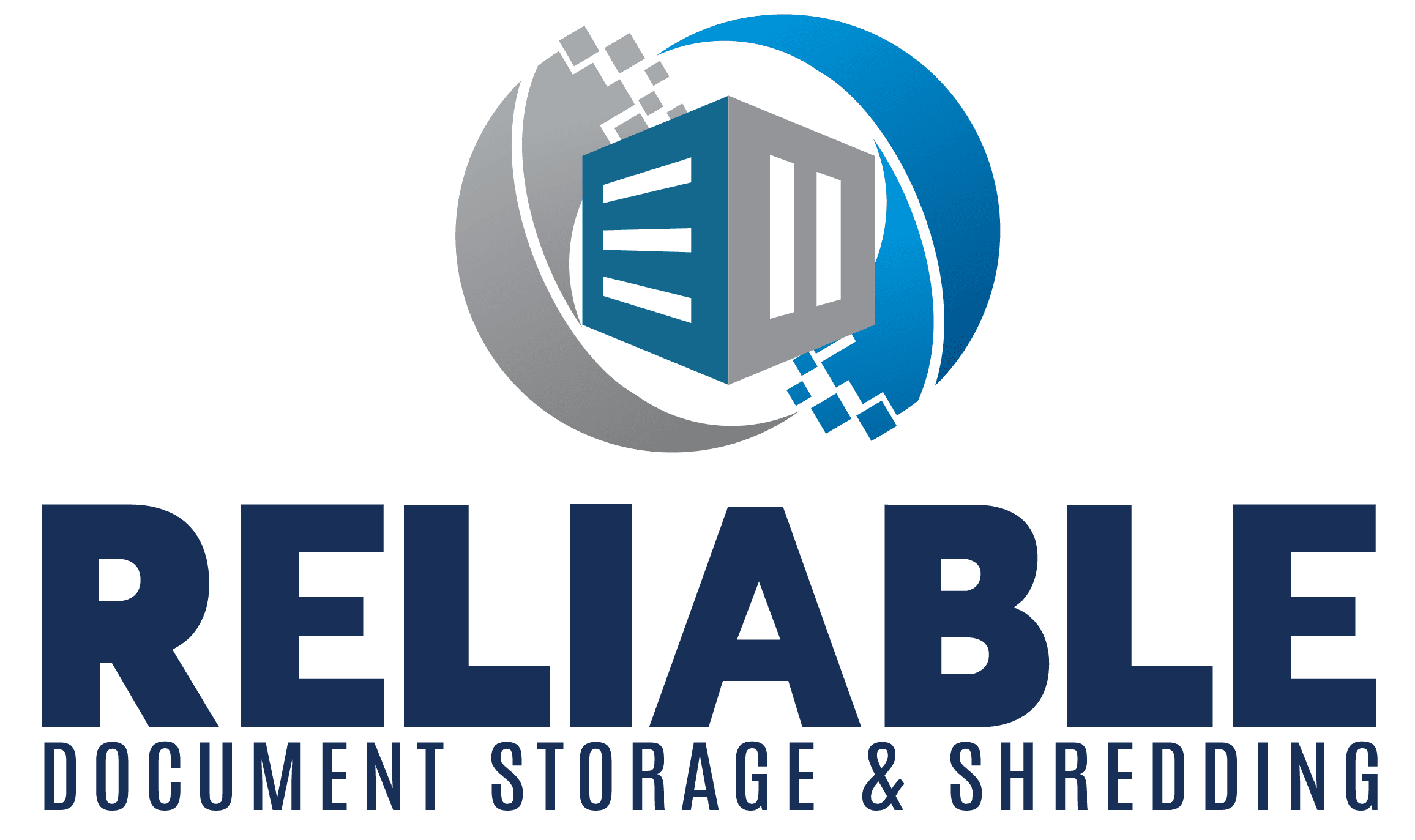 Logo for Reliable Document Storage and Shredding